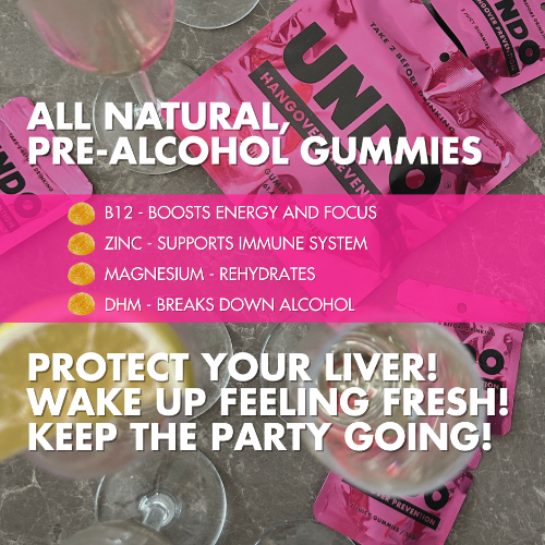 15 Pack - UNDO Gummies® - Pre-Alcohol Support